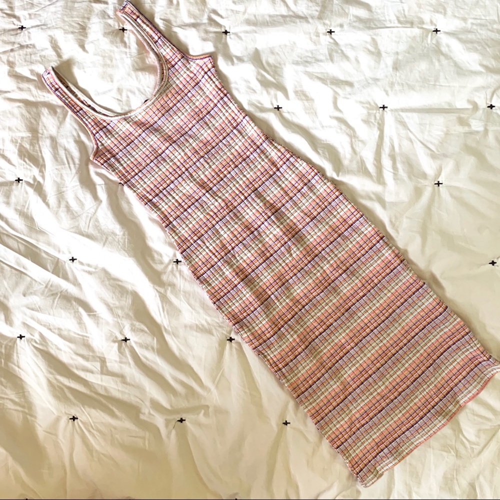 Ribbed bodycon dress